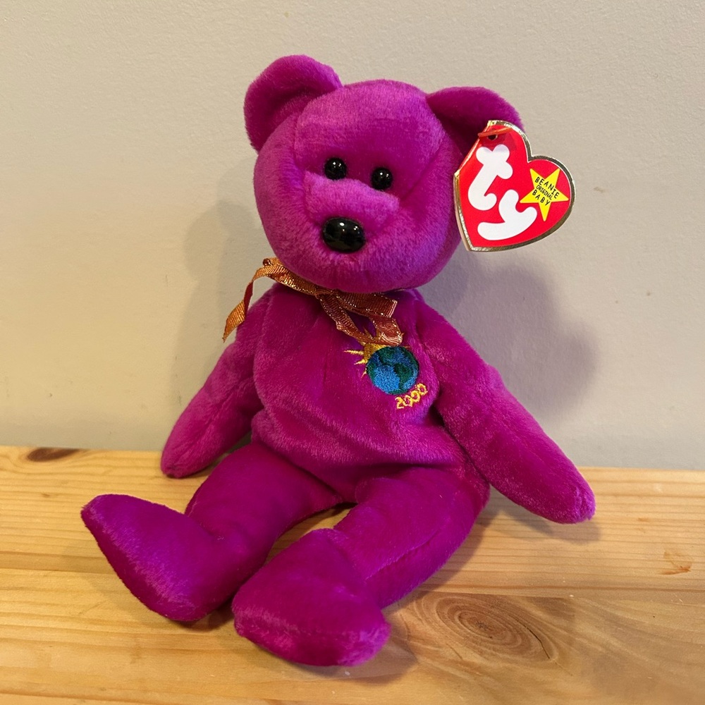 TY Beanie Babies Millennium Bear 1999
